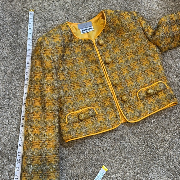 Mimmina 80’s Vintage Cropped Coat - Picture 12 of 15